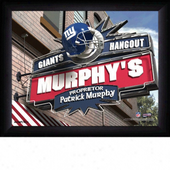 New York Giants Personalized Sports Pub Print