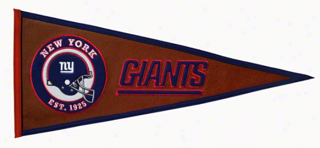 New York Giants Pigskin Pennant