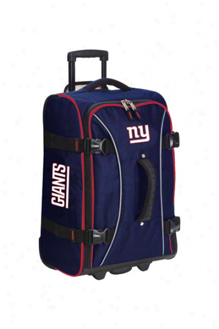 New York Giants Rolling Carry-on Suitcase