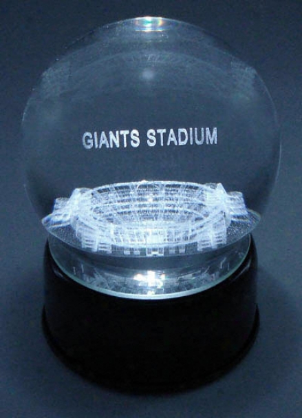 New York Giants Stadium Musical Crystal Ball