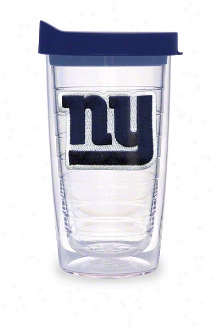 New York Giants Tervis Tumbler 16 Oz Cup W/ Lid