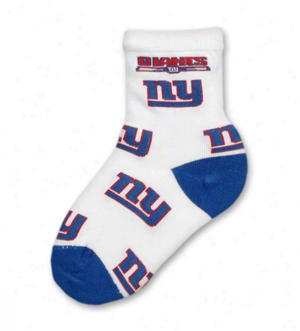 New York Giants Toddler Royal Nfl Socks