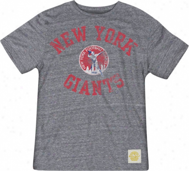 New York Giants Tri-blend Gym Class T-shirt