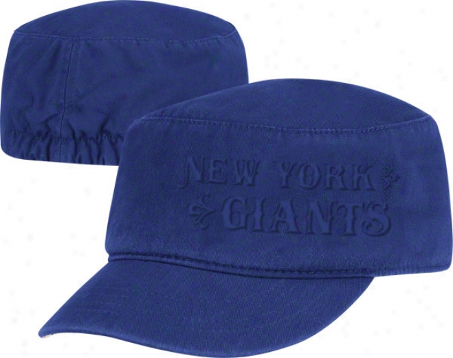 New York Giants Women's Hat: Tonal Military Cap