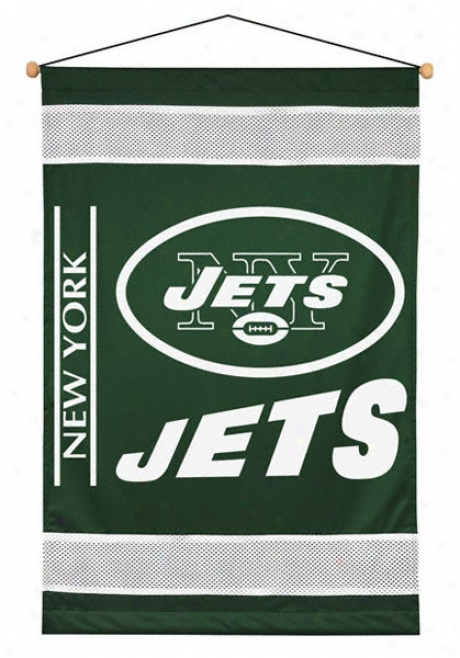 New York Jeys 29.5x45 Sideline Wall Hanging