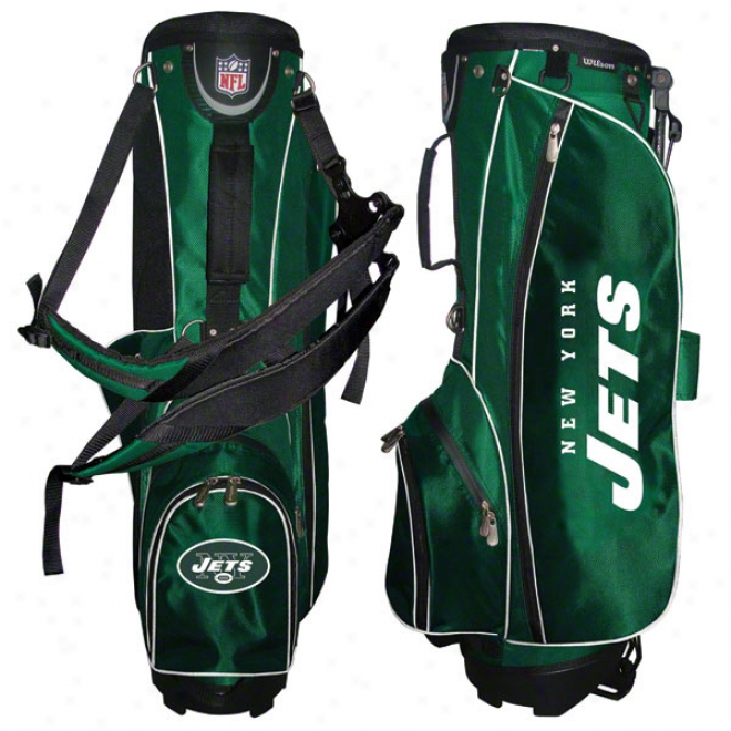 Repaired York Jets Carry Golf Baf