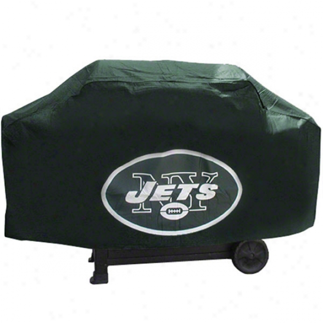 New York Jets Deluxe Grill Cover