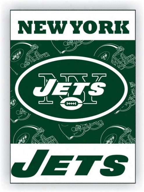 New York Jets Double Sided 28x40 Banner