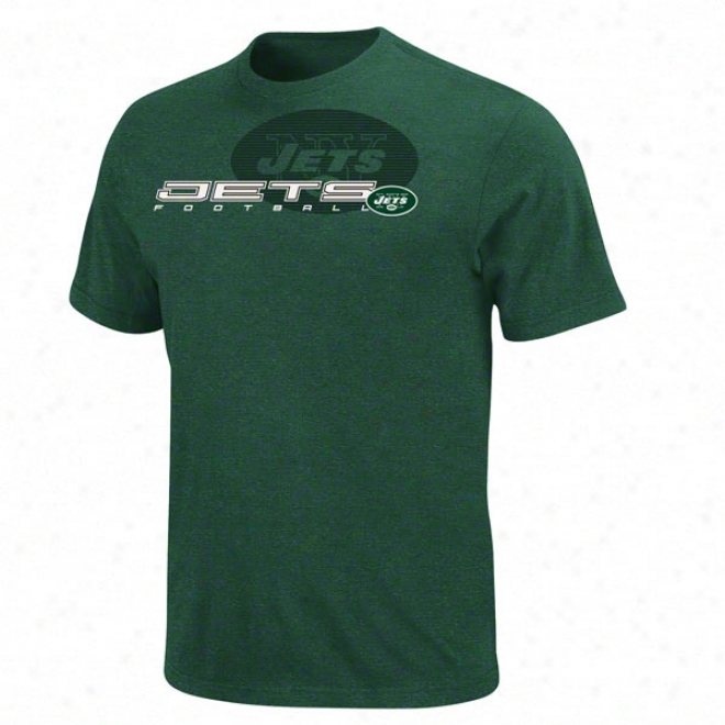 New York Jets Green Defensive Front Ii T-shirt