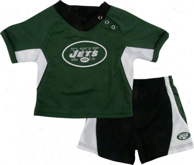 New York Jets Infant Raglan Crew Shirt Adn Shotts Combo Pack