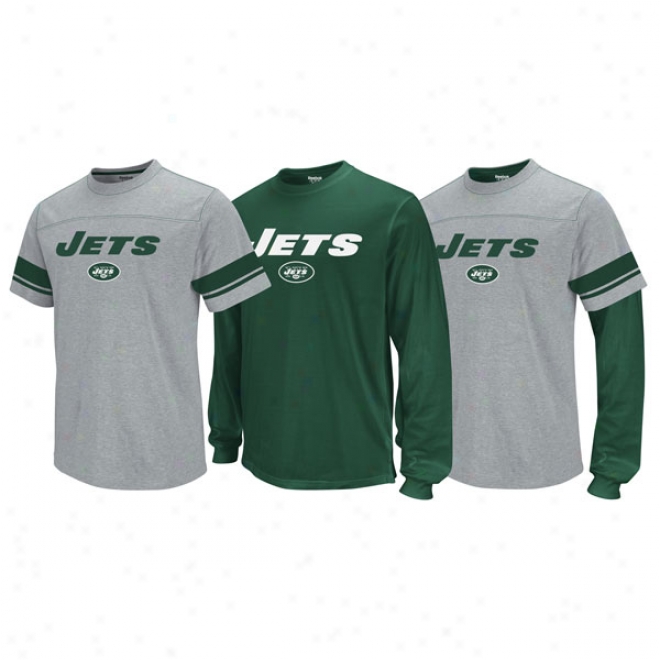 New York Jets Kid's 4-7 Option 3-in-1 T-shirt Combo Pack