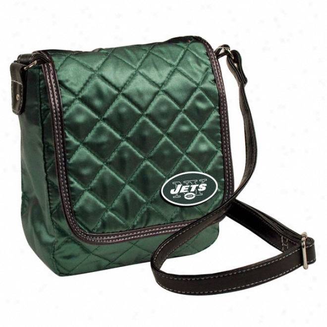 New York Jets Quilted Purse