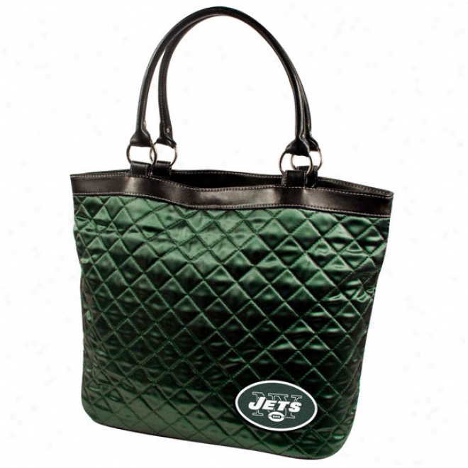 New York Jets Quilted Tote