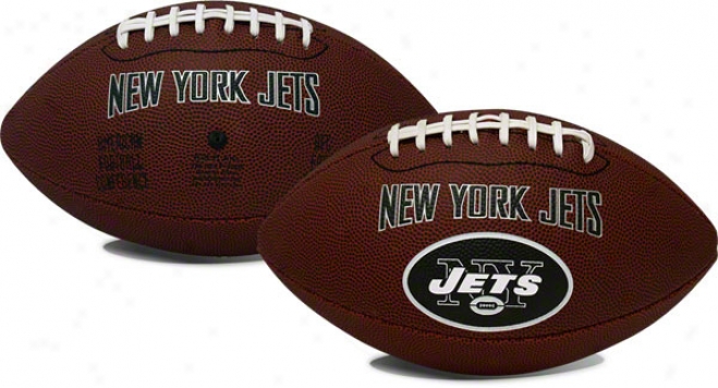 New York Jets &quotgame Time&quot Full Size Football