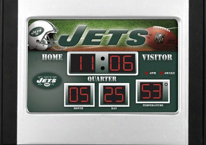 New York Jets Scoreboard Alarm Clock