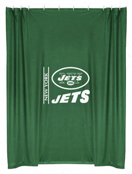 New York Jets Shower Curtain