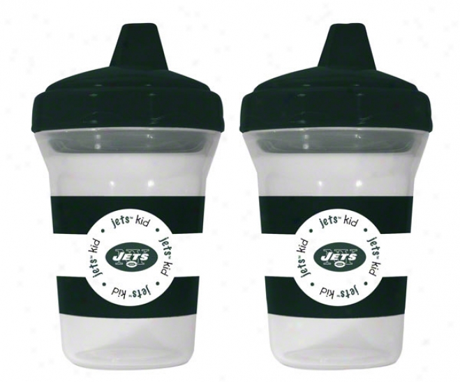 New York Jets Sippy Cup 2-pack