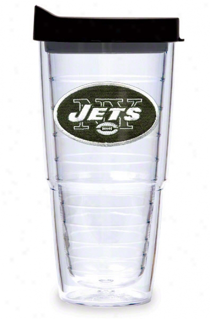 New York Jets Tervis Acrobat 24 Oz Cup W/ Lid