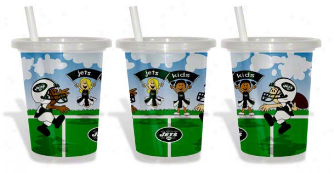 New York Jets To-go Sippy Cup 3-pack