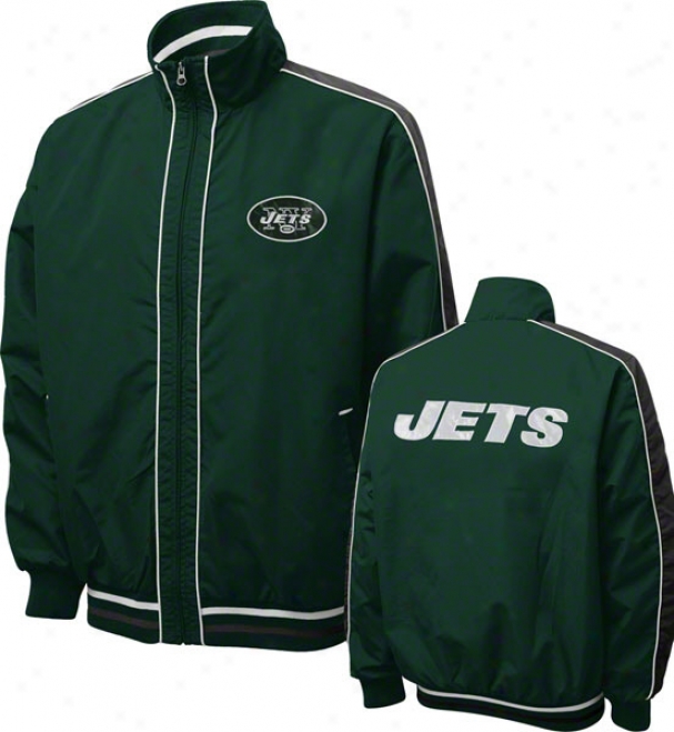 New York Jets Victorious Full-aip Lightweight Jacket