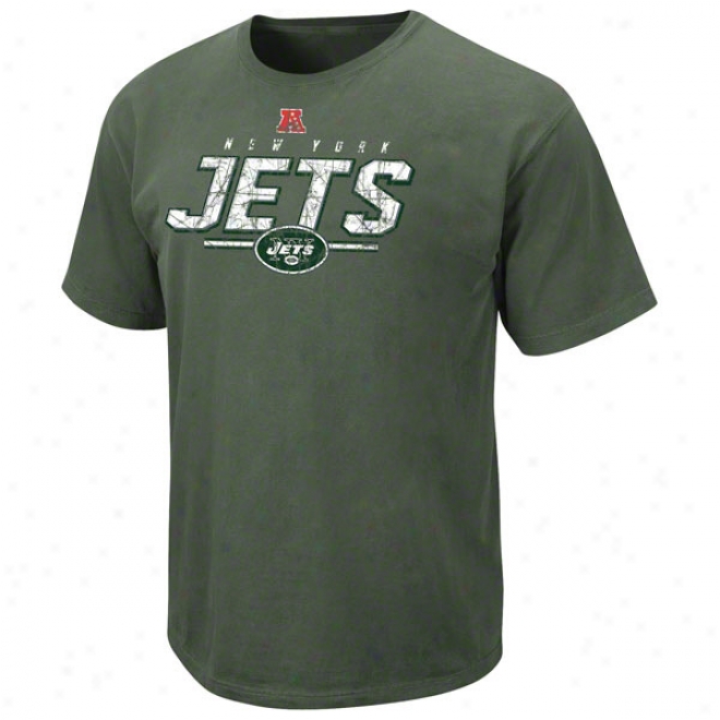 New York Jets Willow Vintage Roster Ii T-shirt