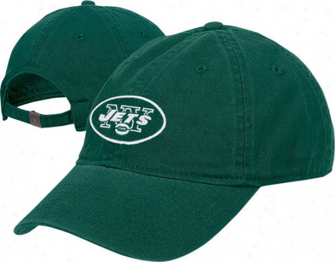 New York Jets Women's Adjustable Slouch Strapback Hat