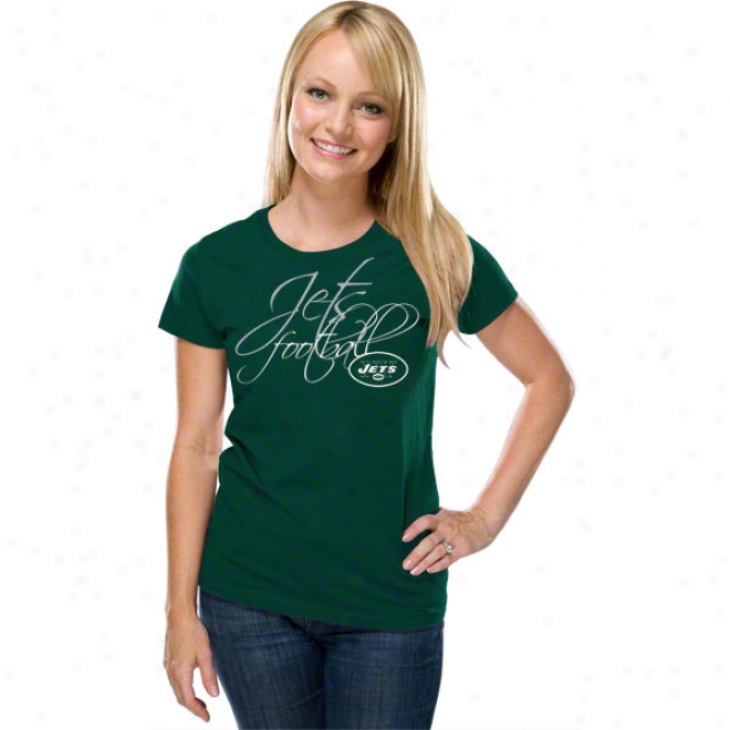 New York Jets Women's Fraanchise Fit Ii Green T-shirt