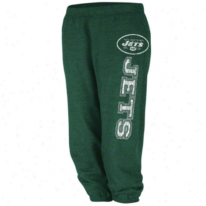 New York Jets Women's Gresn Sport Princess Pants