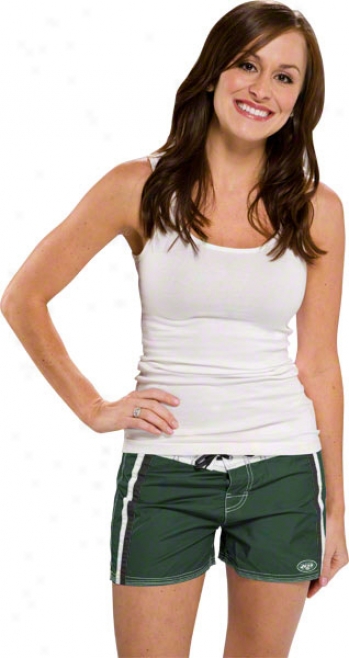 New York Jets Women's Swimsuit Board Shorts