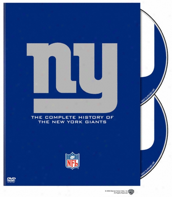 Nfl History Of The Just discovered York Giants Dvd