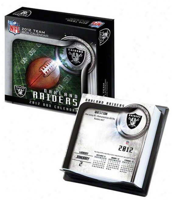 Oakland Raiders 2012 Box List