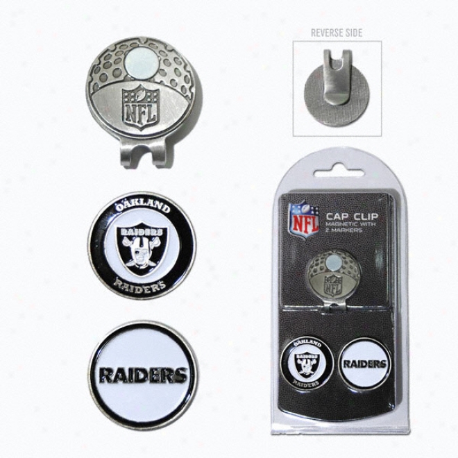 Oakland Raiders Missile  Marker Cap Clip