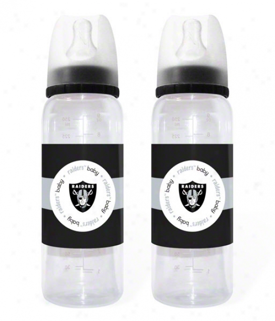 Oakland Raiders Bottle 2-pack