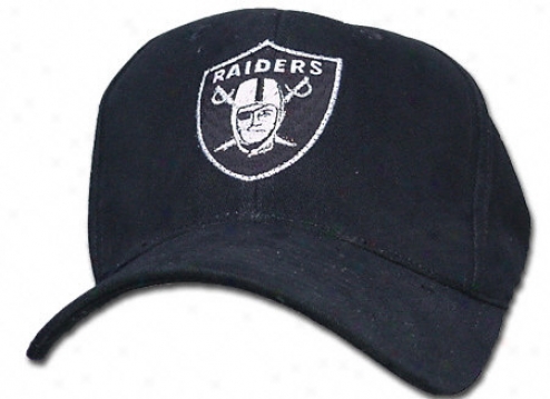 Oakland Raiders Fiber Optic Hat