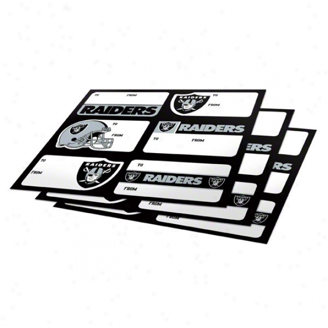 Oakland Raiders Gift Stickers