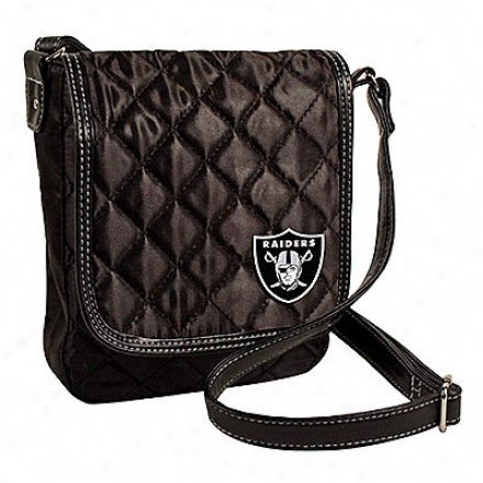 Oakland Raiders Quilted Purse