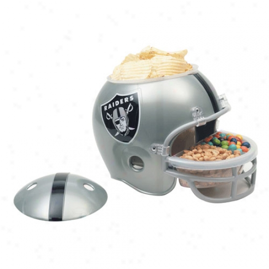 Oakland Raiders Snack Helmet