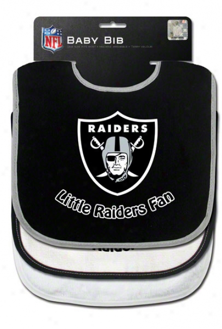 Oakland Raiders Three Bib Set