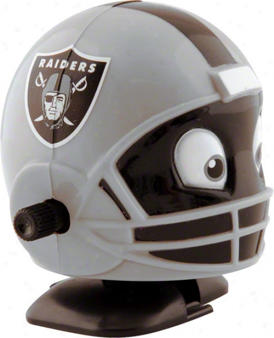 Oakland Raiders Wind-up Helmet Toy