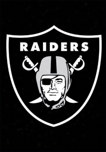 Oakland Raideds Window Flag