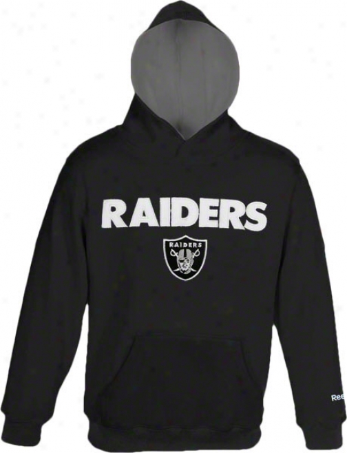 Oakland Raiders Youth Sportsman Fleece Hoode dSweatshirt