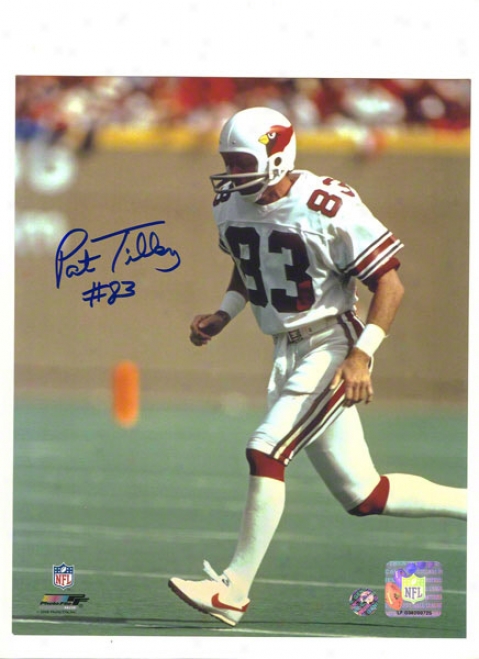 Pat Tilley Autographed St. Louis Cardinals 8x10 Photo