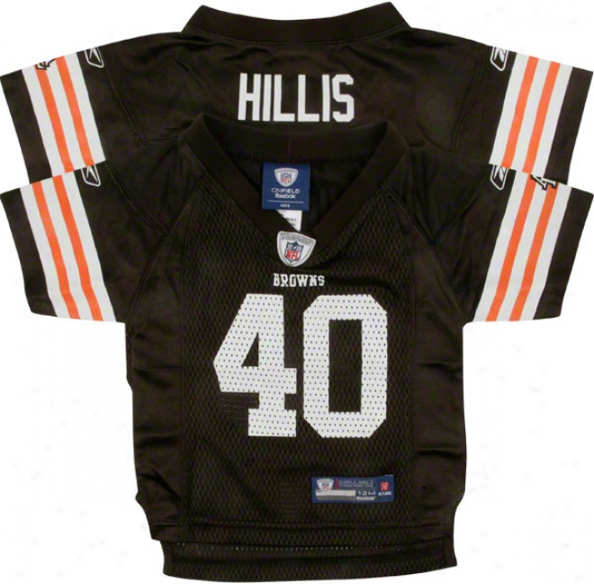 Peyton Hillis Infqnt Jersey: Reebok Brow #40 Cleveland Browns Replica Jersey