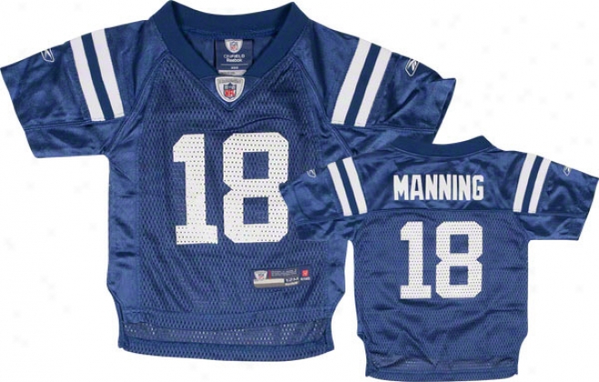 Peyton Manning Reebok Nfl Home Indianapolis Colts Infant Jersey