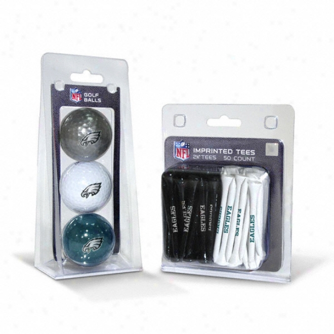 Philadelphia Eagles Ball & Tee Set