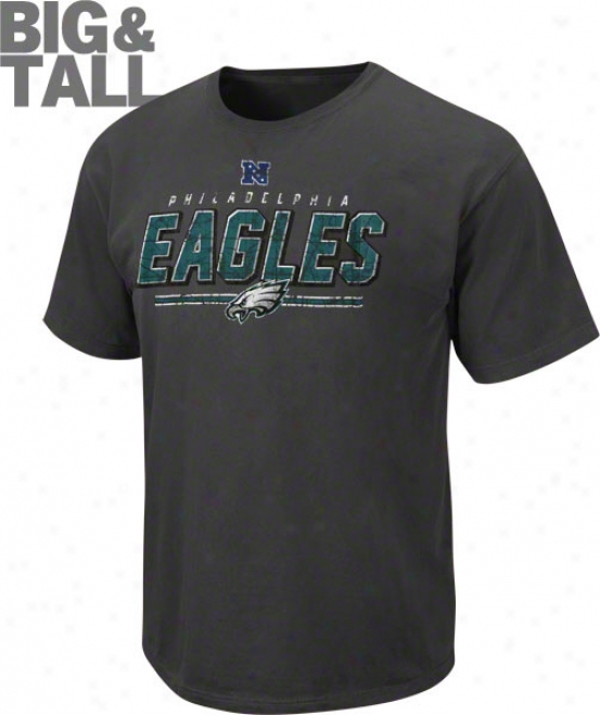 Philadelphia Eagles Big & Tall Vintage Roster Pigment Dye T-shirt