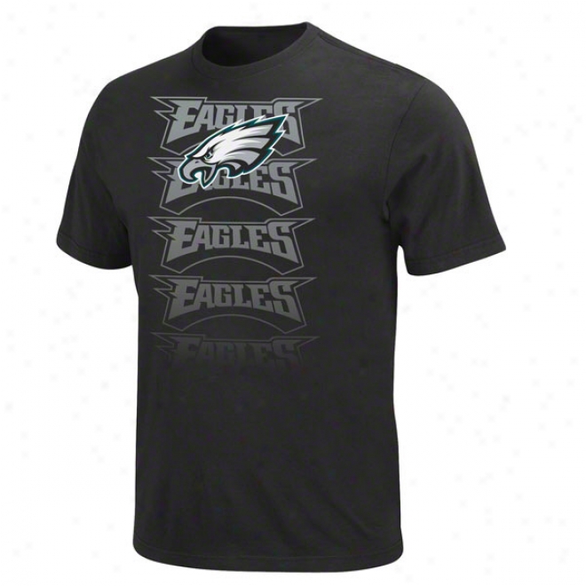 Philadelphia Eagles Black All Time Great Iii T-shirt