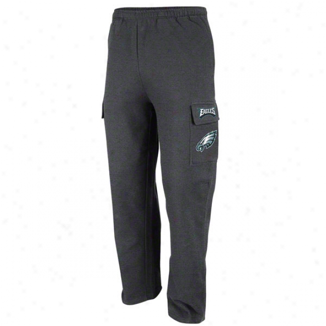 Philadeophia Eagles Charcoal Classic Cargo Fleece Pants Ii