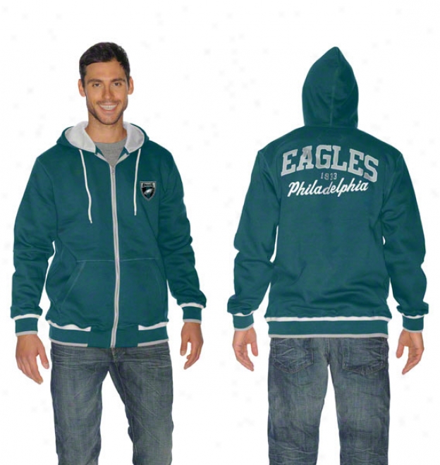 Philadelphia Eagles First Pick Full-zip Hooded Sweatsjirt