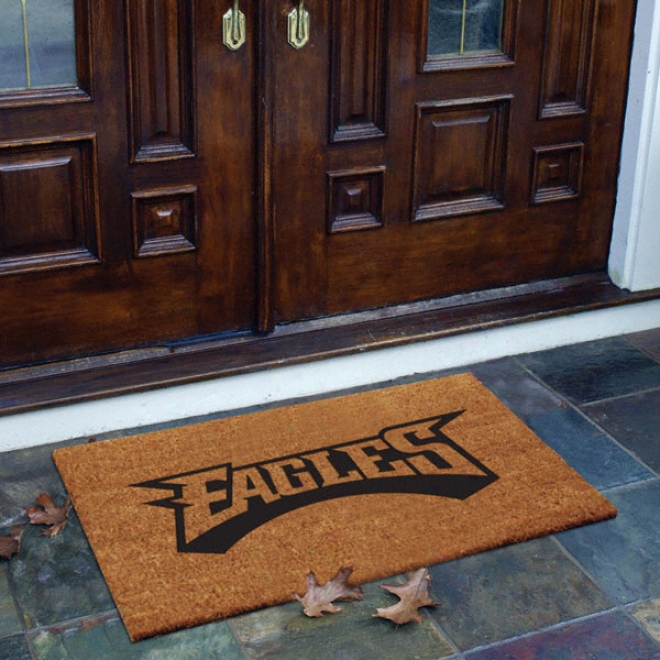 Philadelphia Eagles Flocked Door Mat